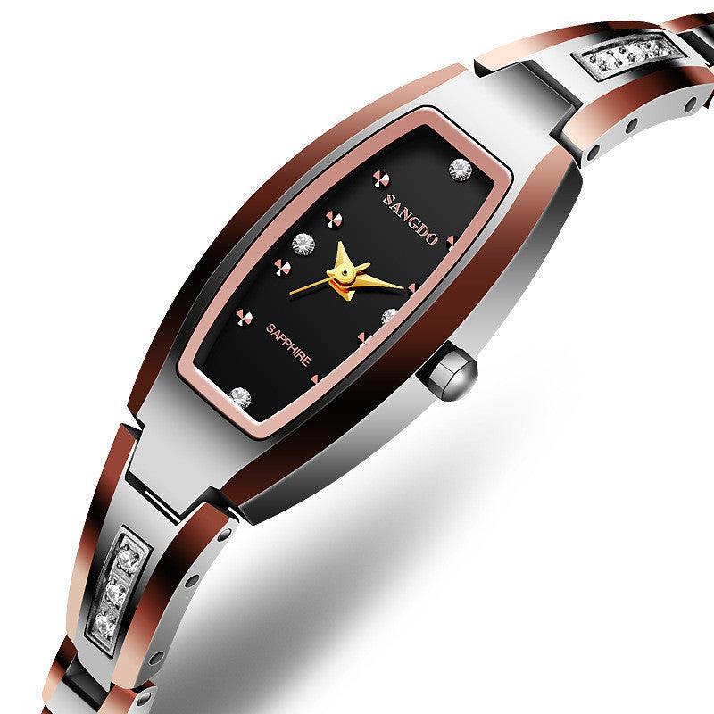 Tungsten Steel Female Quartz Watch - ForVanity watches, women's jewellery & watches watches