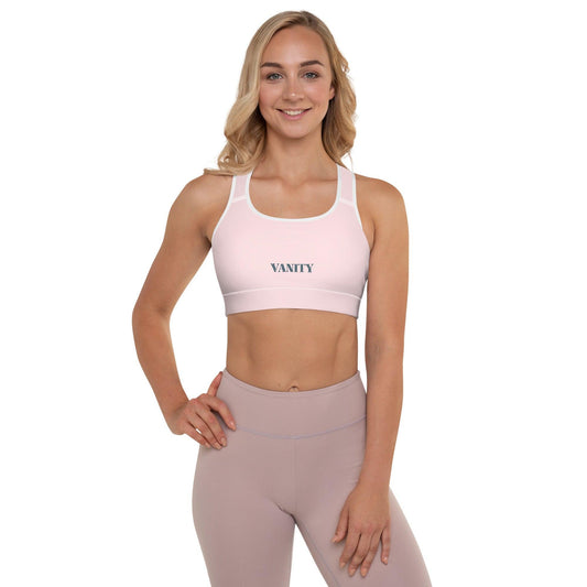 Vanity Padded Sports Bra - ForVanity tops & tees, women's sports & entertainment Sports Top