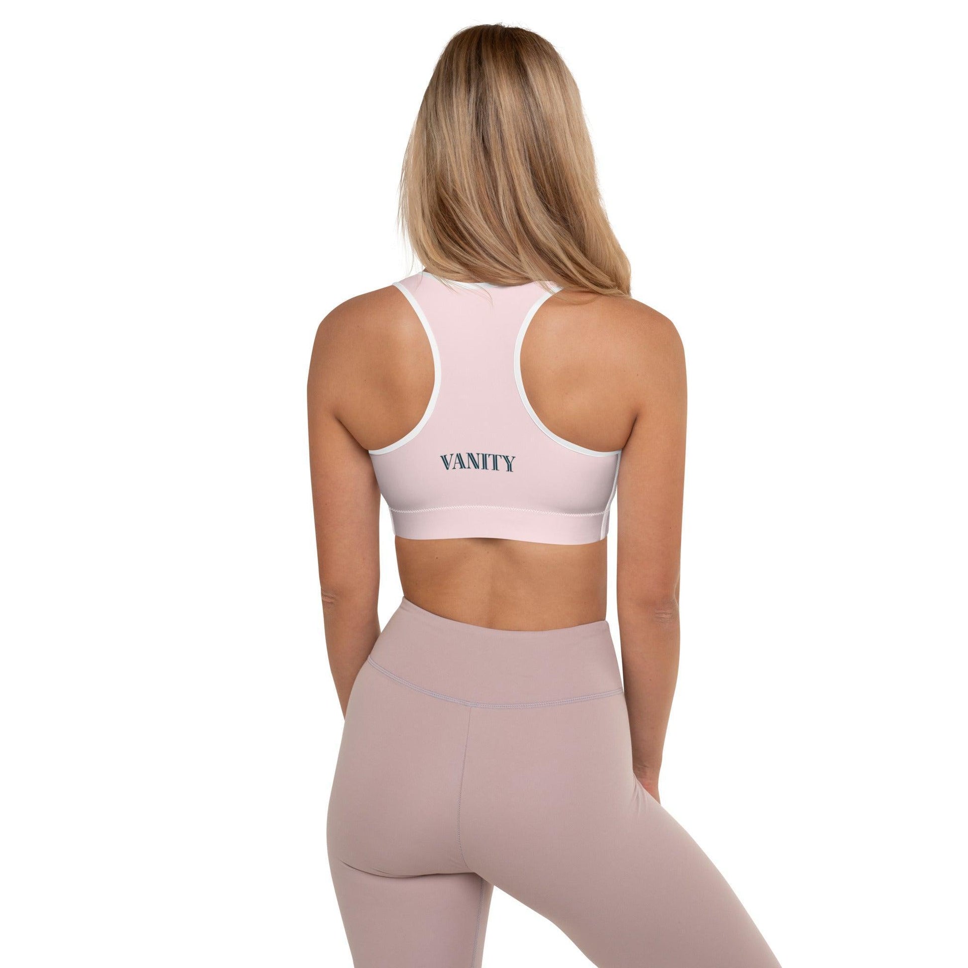 Vanity Padded Sports Bra - ForVanity tops & tees, women's sports & entertainment Sports Top