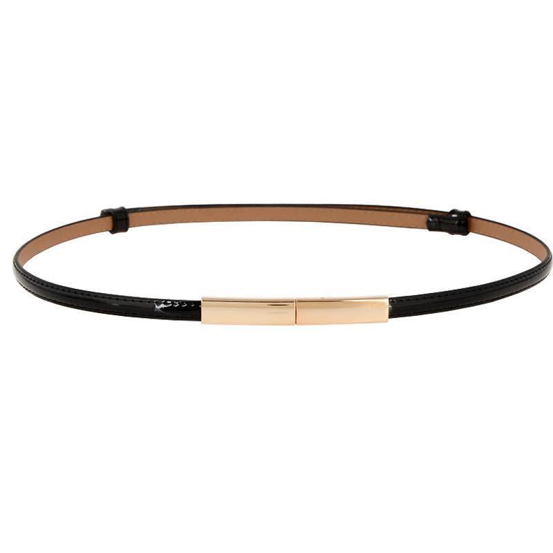 Versatile Leather Fashion Thin Belt - ForVanity belts, women's accessories Belts