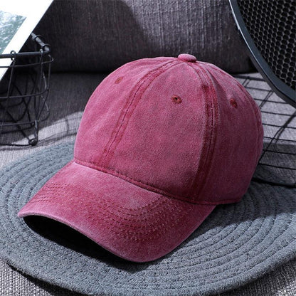 Washed Baseball Caps - ForVanity hats, men's accessories Hats