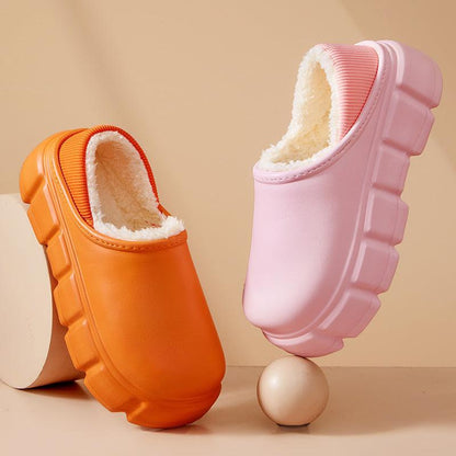 Waterproof Home Platform Slippers - ForVanity house slippers, men's shoes, women's shoes Slippers