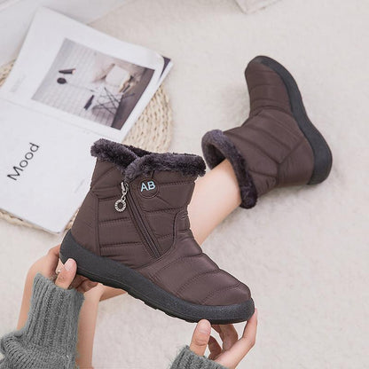 Waterproof Snow Winter Lightweight Ankle Boots - ForVanity boots, women's shoes Boots