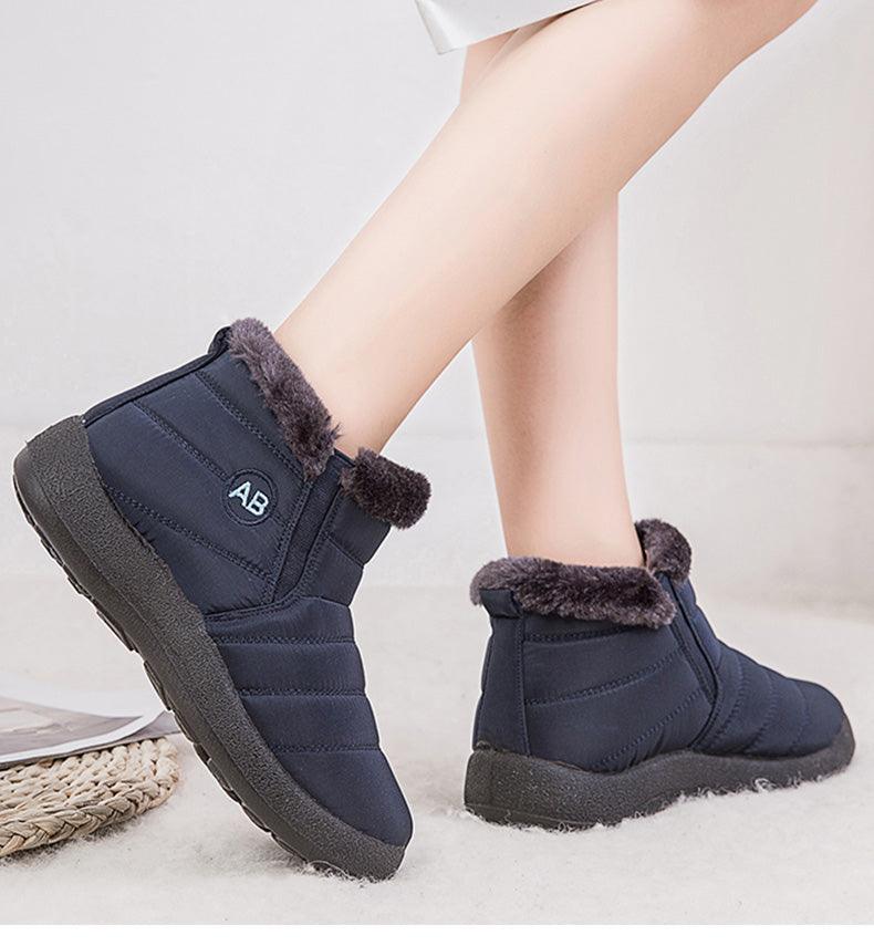 Waterproof Snow Winter Lightweight Ankle Boots - ForVanity boots, women's shoes Boots
