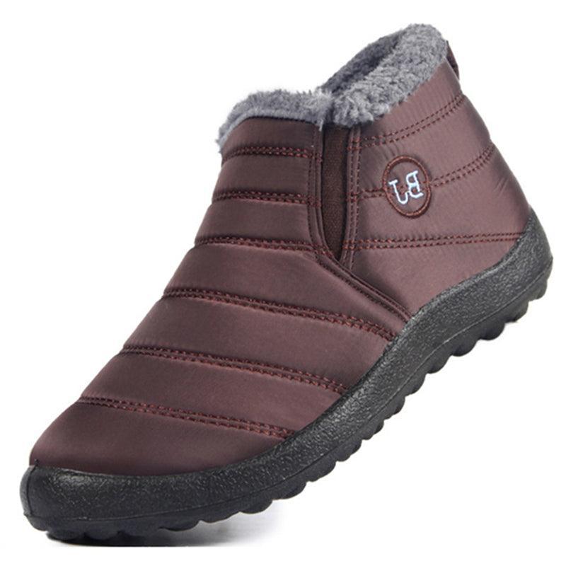 Stay Warm and Dry with Our Waterproof Winter Snow Boots - ForVanity boots, men's shoes, women's shoes Boots