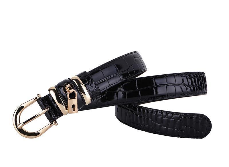 Wide Leather Decorative Belt - ForVanity belts, women's accessories Belts