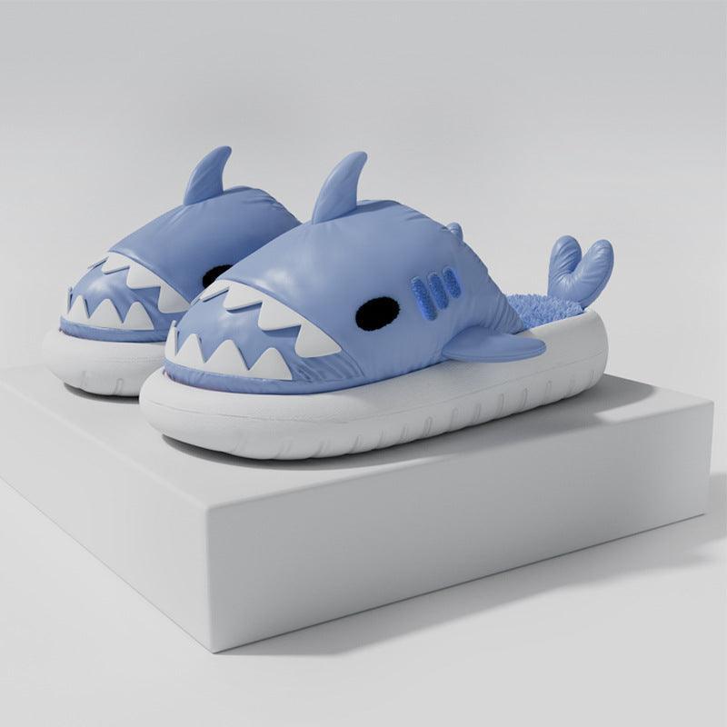 Winter Shark Slippers Detachable House Shoes For Women - ForVanity 4