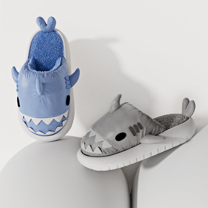 Winter Shark Slippers Detachable House Shoes For Women - ForVanity 4