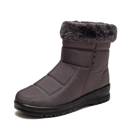 Winter Snow Warm Low Heel Boots - ForVanity boots, women's shoes Boots