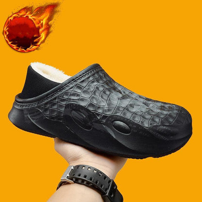 Winter Warm Indoor And Outdoor Waterproof House Slippers - ForVanity house slippers, men's shoes, women's shoes Slippers