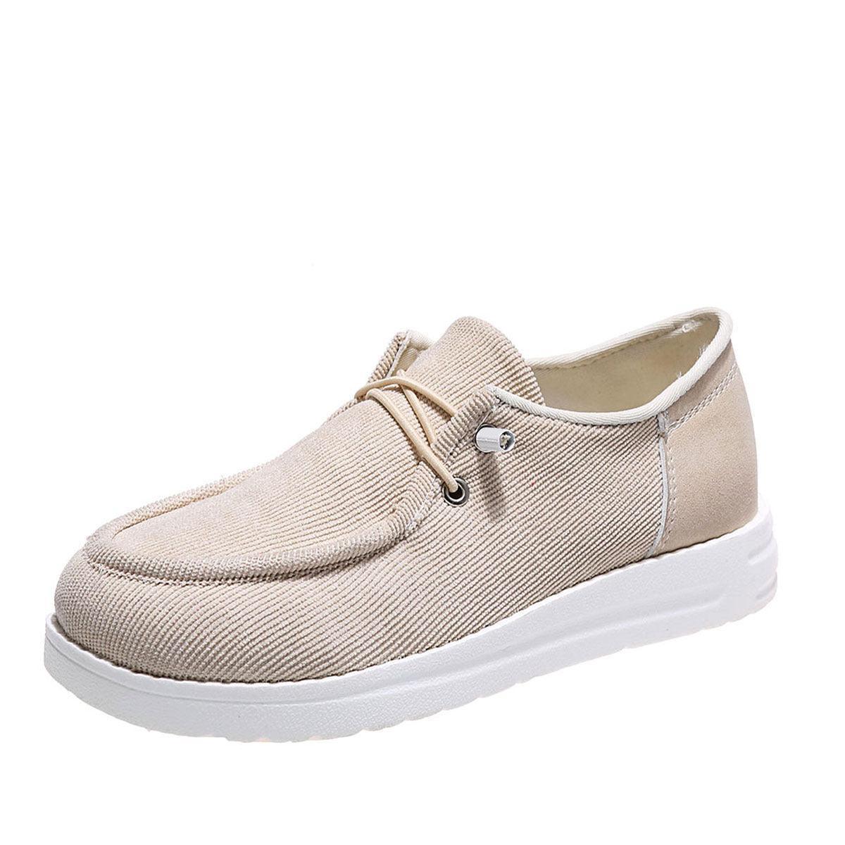 Woman Flat Breathable Elastic Band Casual Sneakers - ForVanity sneakers, women's shoes Sneakers
