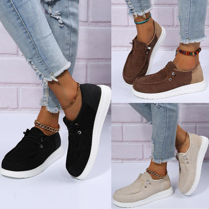 Woman Flat Breathable Elastic Band Casual Sneakers - ForVanity sneakers, women's shoes Sneakers