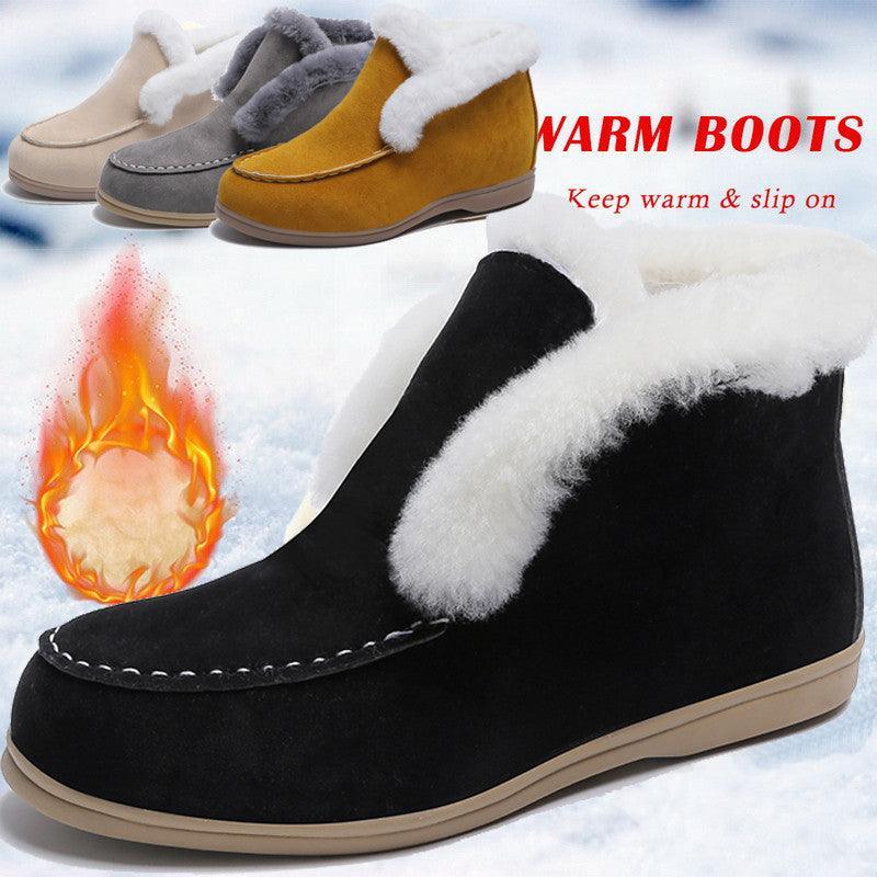 Women Ankle Snow Winter Boots - ForVanity boots, women's shoes Boots