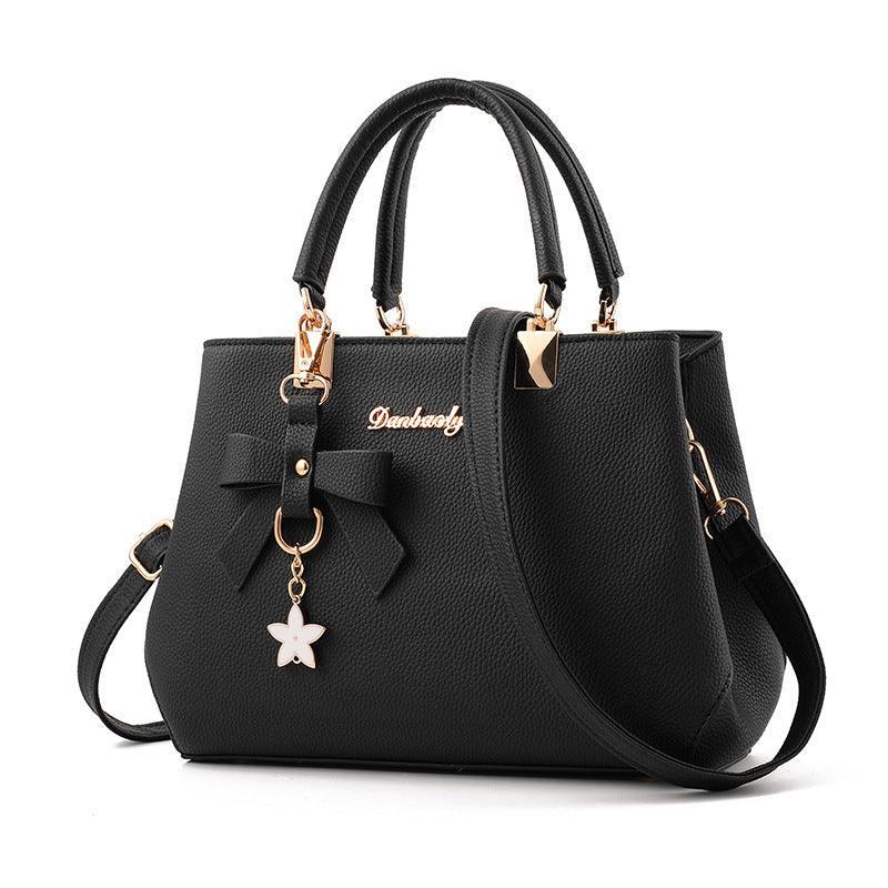 Women Bowknot Star Pendant Totes Handbag - ForVanity handbag, top-handle bags, women's bags Handbags