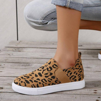 Women Elastic Band Design Casual Flat Loafers - ForVanity loafers, women's shoes Loafers