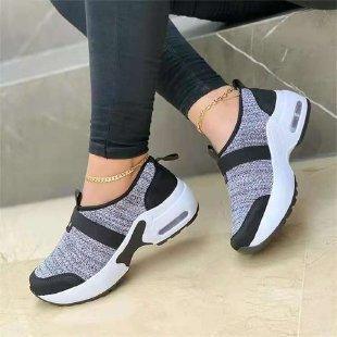 Women Flat Sneakers Lightweight Non Slip Walking Running Shoes - ForVanity 4