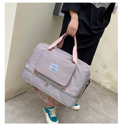 Women Foldable Gym Travel Duffel Bag - ForVanity duffle bags, women's bags Duffle Bag