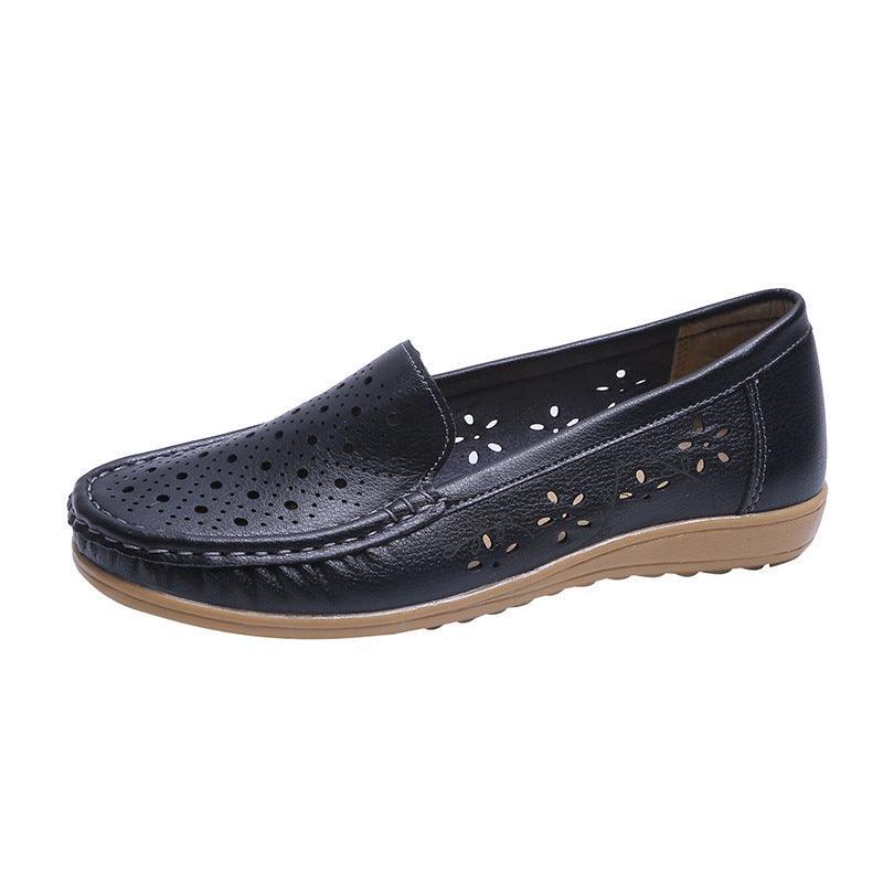 Women Hollow Out Breathable Anti Slip Flats Loafers - ForVanity loafers, women's shoes Loafers