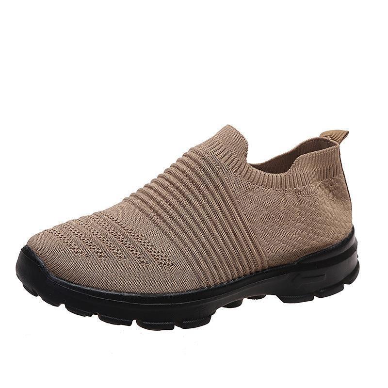Women Knit Sock Comfortable Breathable Flats Sneakers - ForVanity sneakers, women's shoes Sneakers