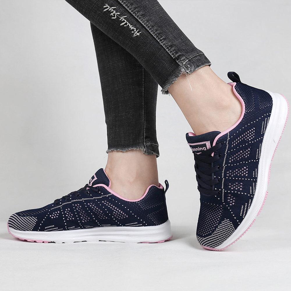 Women Lace Up Running Walking Sneakers - ForVanity sneakers, women's shoes Sneakers