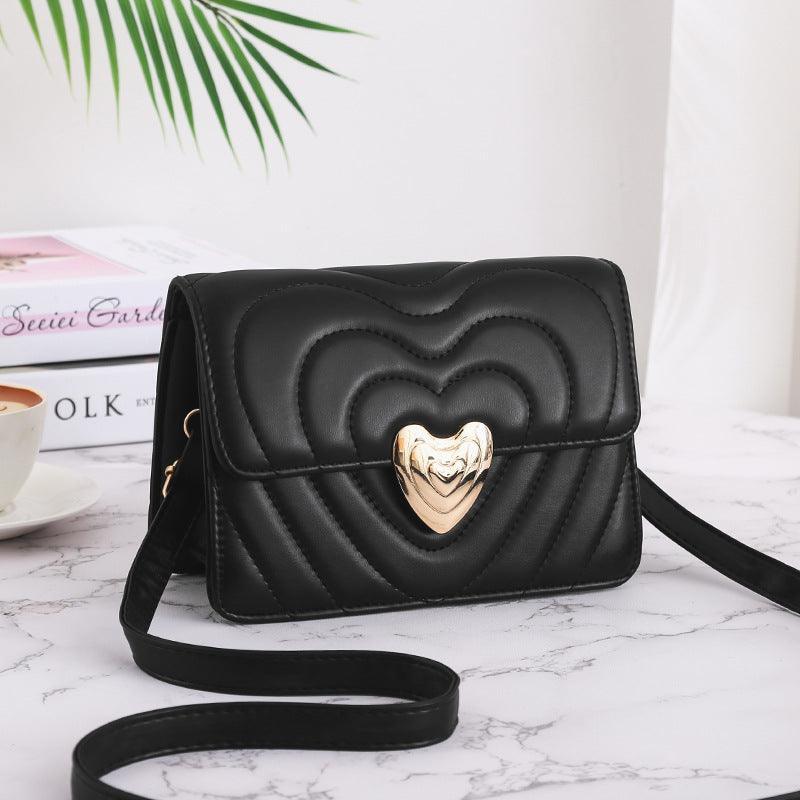 Women Love Lock Design Fashion Shoulder Bags - ForVanity handbag, shoulder bags, women's bags Handbags