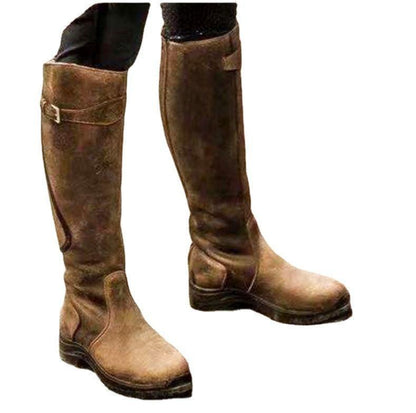 Women Riding Western Winter Knee High Boots - ForVanity boots, women's shoes Boots