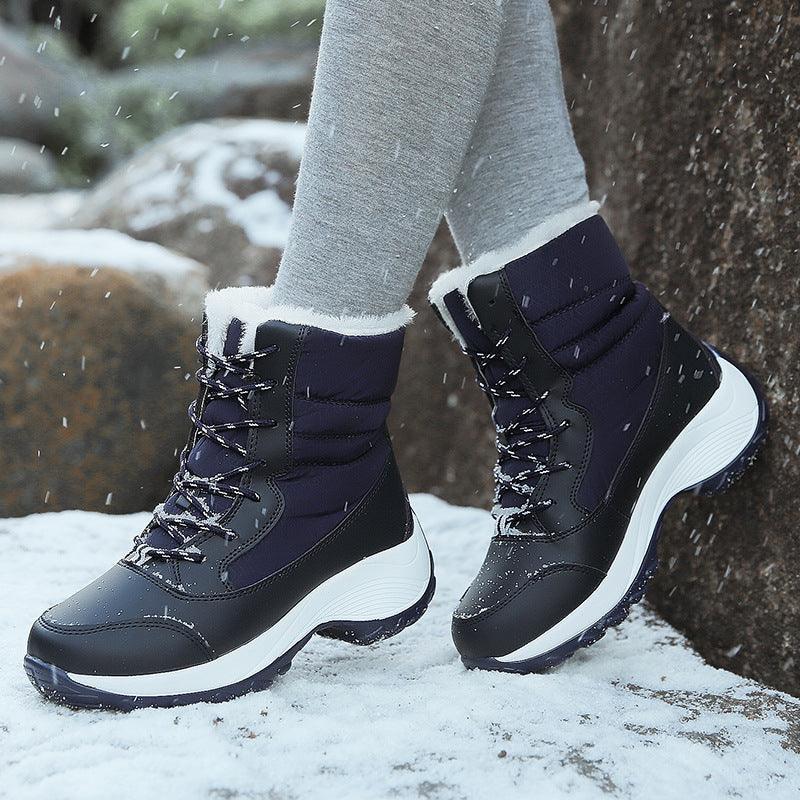 Women Snow Plush Warm Ankle Boots - ForVanity boots, women's shoes Boots