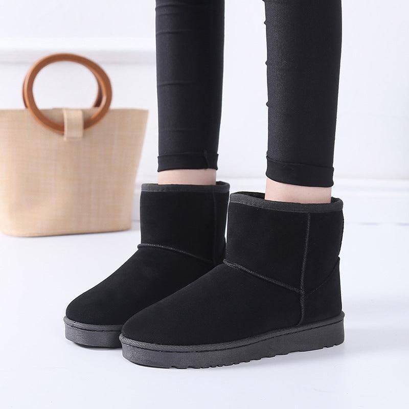 Women Snow Winter Faux Fur Boots - ForVanity boots, women's shoes Boots