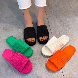 Women Winter Flip Flops Home Slippers - ForVanity house slippers, women's shoes Slippers